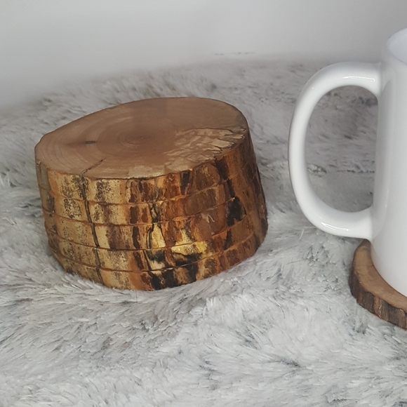 Custom wood coasters - Picture 3 of 3